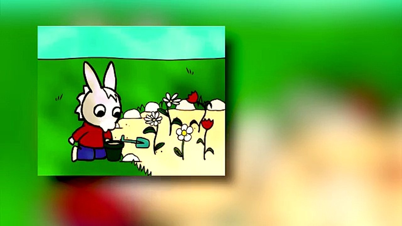 Dessin animé de L'âne Trotro en Francais - Trotro petit jardinier