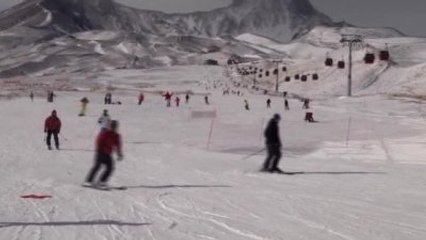 Erciyes'te Hafta Sonu Yoğunluğu
