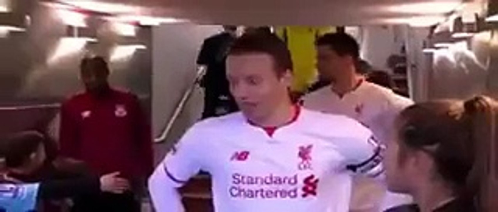 Dejan Lovren Gets Pranked By Cheeky West Ham Mascot