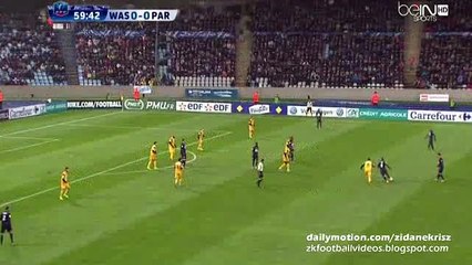 Goal Zlatan Ibrahimovic - Wasquehal 0-1 Paris SG 03.01.2016 HD