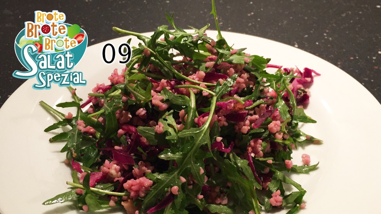 Lauwarmer rotkohlsalat mit bulgur - brote brote brote - salat-spezial 09
