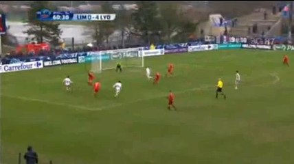 Rachid Ghezzal Goal - Limoges 0 - 5 Olympique Lyon - 03.01.2016