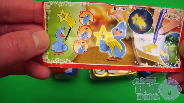 Holiday Kinder Surprise Egg Opening with Santa Claus and the Easter Bunny Kinder Eggs!