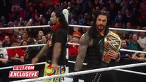 Roman Reigns opens up about his WWE World Heavyweight WWE RAW 1/4/2016