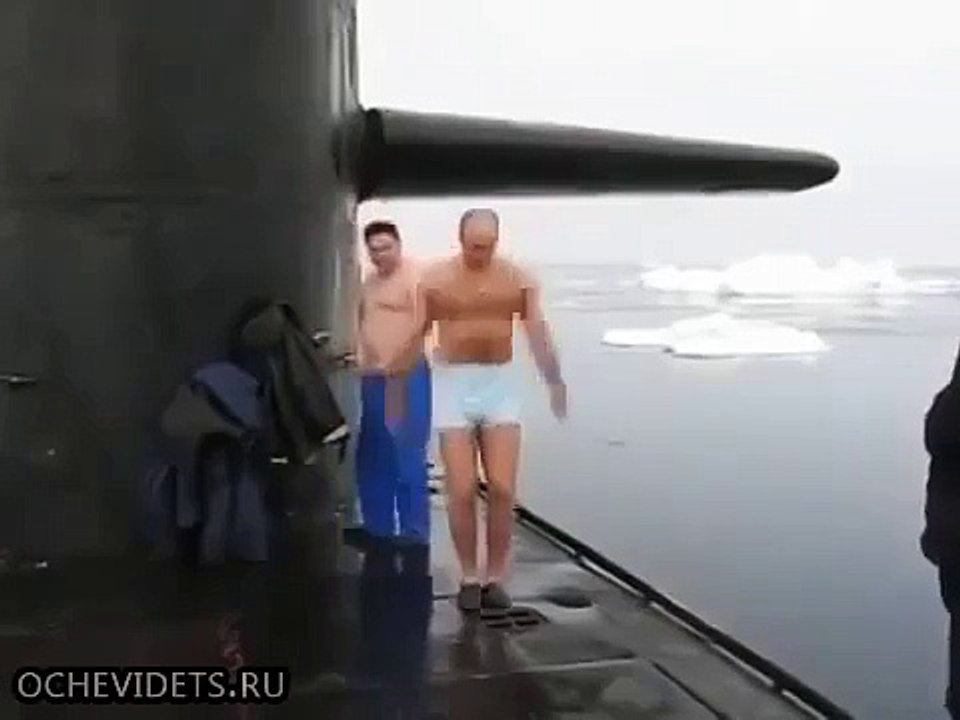 Америкосы так не смогут. Русские жгут на подлодке