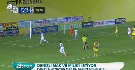 Galatasaray'da transfer gelişmeleri - Mak, Milik (A Spor - 3 Ocak 2016)