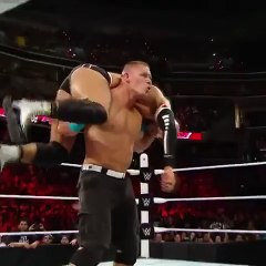 Jhon cena vs Cesaro at Raw-All About WWE