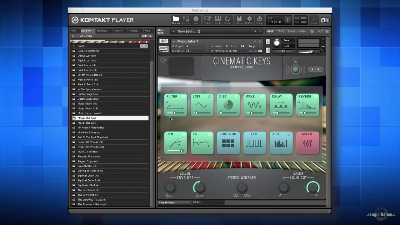 Test Cinematic Keys (Sample Logic) français