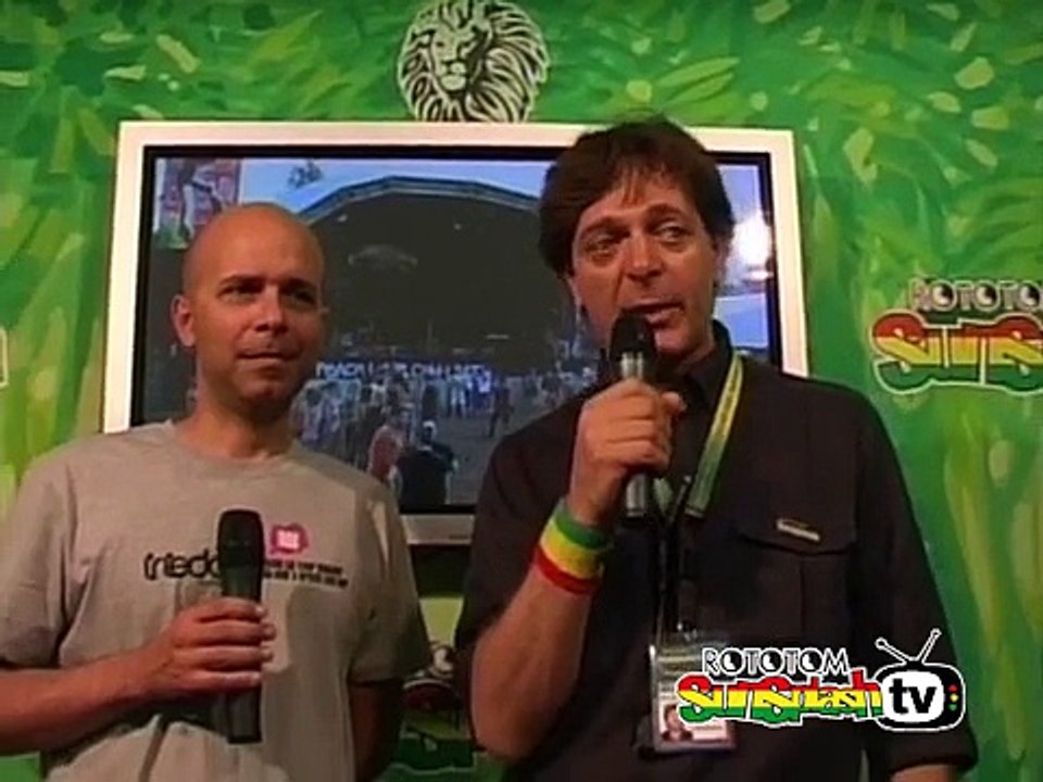 FILIPPO GIUNTA interview @ Rototom Sunsplash 2009