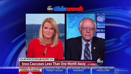 Bernie Sanders Says Trump Shouldn't Focus on Bill Clinton's 'Sexual Life'