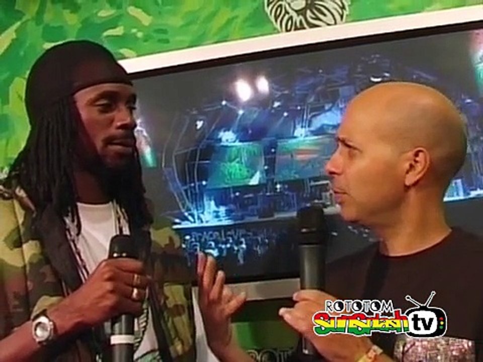 GENERAL LEVY interview @ Rototom Sunsplash 2009