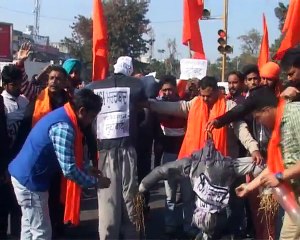 Pathankoat attack Shiv Sena protest