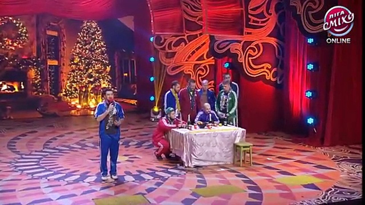 Пока часы 12 Бьют, Заинька и Елена Кравец - Театральный конкурс - Лига Смеха, финал 02.01.2016