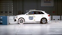 2016 Audi Q3 moderate overlap IIHS crash test