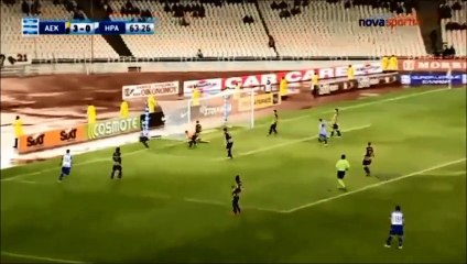 Τα εννέα γκολ του Βέλλιου με τον Ηρακλή (3/1)