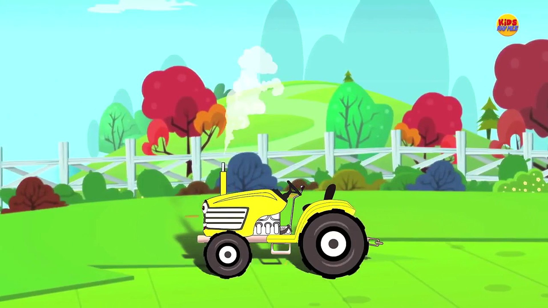Tractor Finger Family | Kids Songs