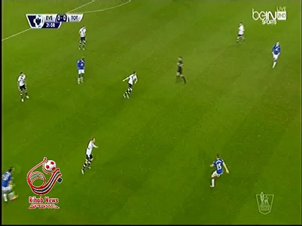 اهداف الشوط الاول لمباراة ( إيفرتون 1-1 توتنهام هوتسبير ) الدوري الانجليزي