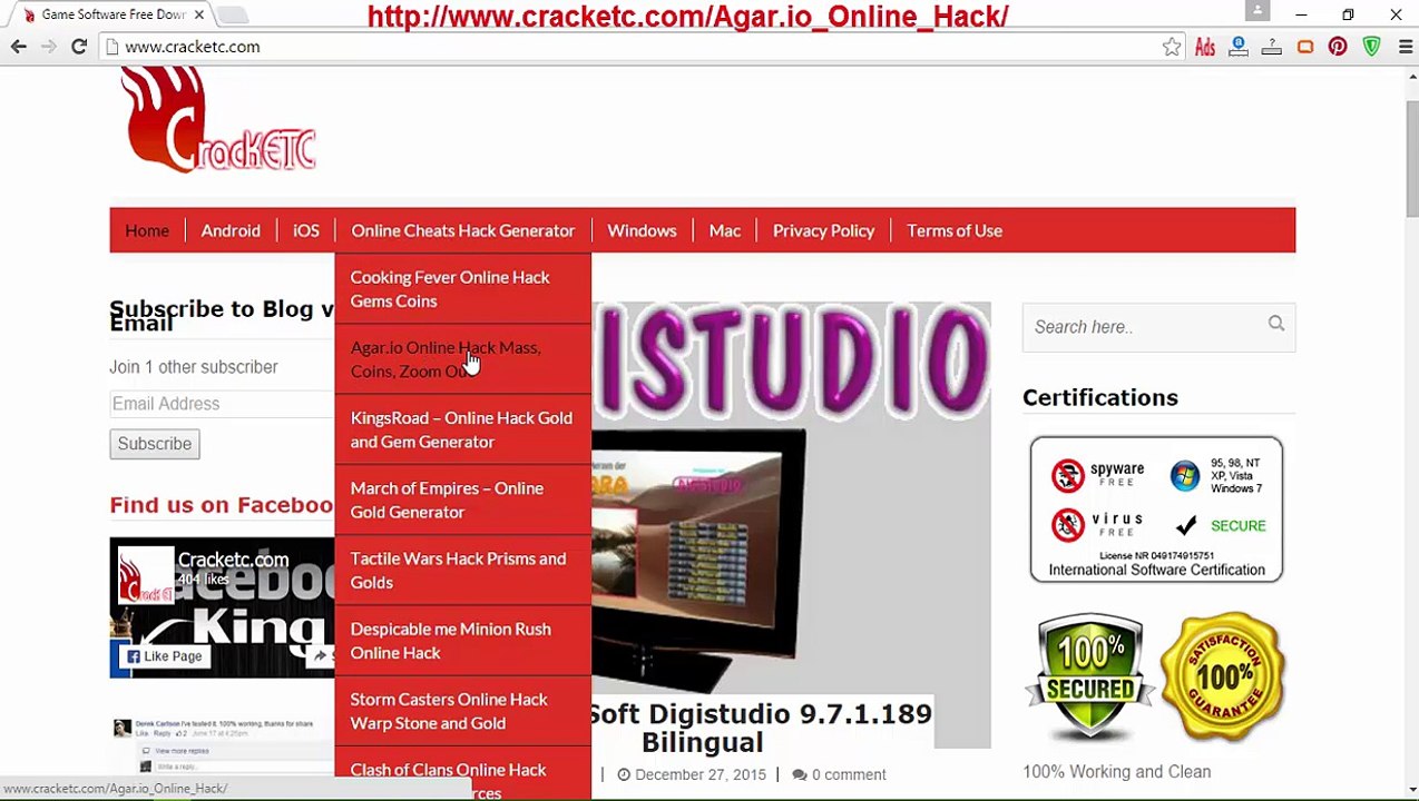 Agar.io Cheats