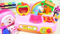 Toy Kitchen Hello Kitty and food cooking sound toys asmr 헬로키티 주방놀이