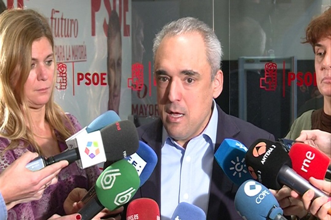 Simancas:"PSOE no facilitará la investidura de Rajoy"