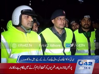 CTO Traffic visits Jail Road to check flow of traffic