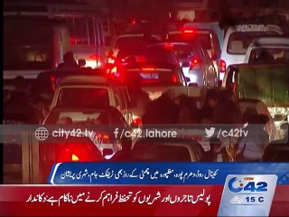 Traffic jam becomes routine matter on advanced highways also