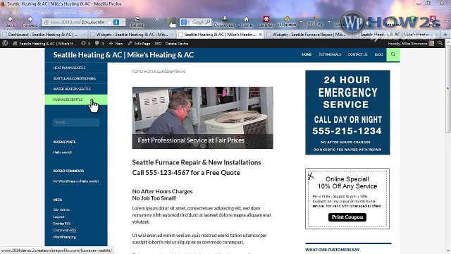 WordPress Tutorial for Beginners Twenty Fourteen Theme Properly Make a Website with WordPres... [HD, 720p]_clip17