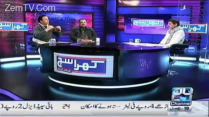 Khara Sach With Mubashir Lucman  21 December 2015