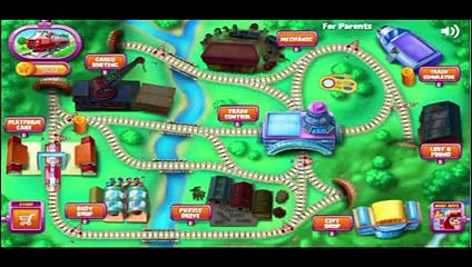 Мультфильм Про Паравозик. Для Детей Паравоз. Железнодорожная Станция .Развивающие Мультики.