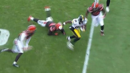 Steelers Antonio Brown stripped of ball