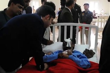 Bilawal Bhutto Zardari visit Hospital and inquire about their health