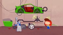 Doc McWheelie ROBOT BREAKS Car! Car Doctor Repair Mechanics Childrens Cartoons