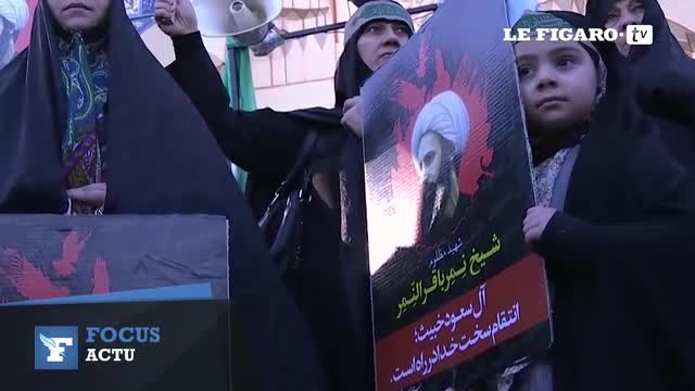 Iran : manifestations contre l'Arabie Saoudite après l'exécution d'un dignitaire chiite