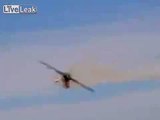 Pilot gets in the way of aerobatic airplane