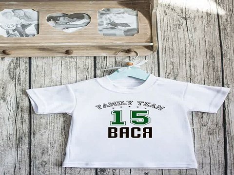 Вот это ВЕЩЬ! подарок на именины - Футболка детская с вашим текстом Family team в г. Краснодар