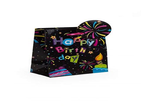 Популярный подарок на день рождения - Пакет подарочный Праздничный фейерверк в г. Киров