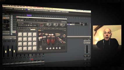 House Music Latin Percussion using Groove Agent on Cubase Pro 8.5