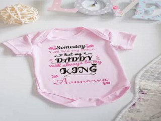 Лучший подарок на день рождения - Боди для малыша с вашим текстом My dad is a king в г. Великий Новгород