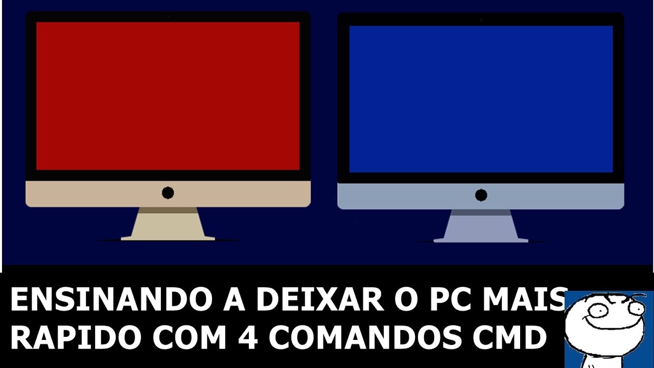 DEIXANDO O PC MAIS RAPIDO COM 4 COMANDOS AVANCADOS DO CMD