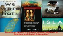 PDF Download  Emotional Mimicry in Social Context Studies in Emotion and Social Interaction Read Online