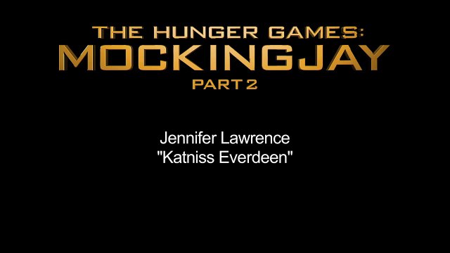 Jennifer Lawrence Interview Hunger Games Mockingjay Part 2 London Premiere (2015)