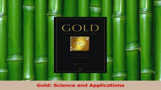 PDF Download  Gold Science and Applications PDF Online