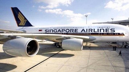 Singapore Airlines jet's landing gear fails