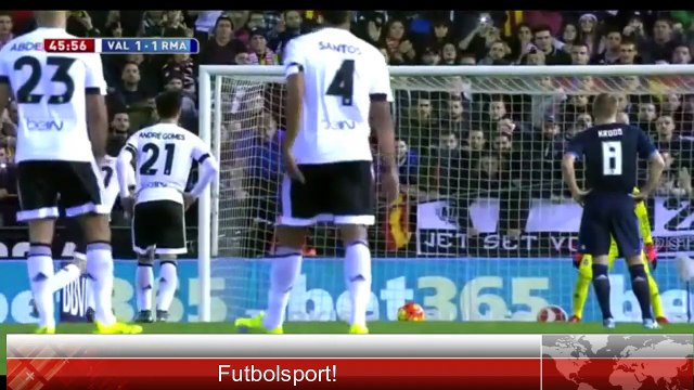 Valencia CF 2-2 Real Madrid-All Goals- Spain Primera Division - 03.01.2016