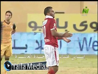 بالفيديو .. اشتباكات عنيفة بين لاعبى الاهلى و الانتاج الحربى بملعب بتروسبورت