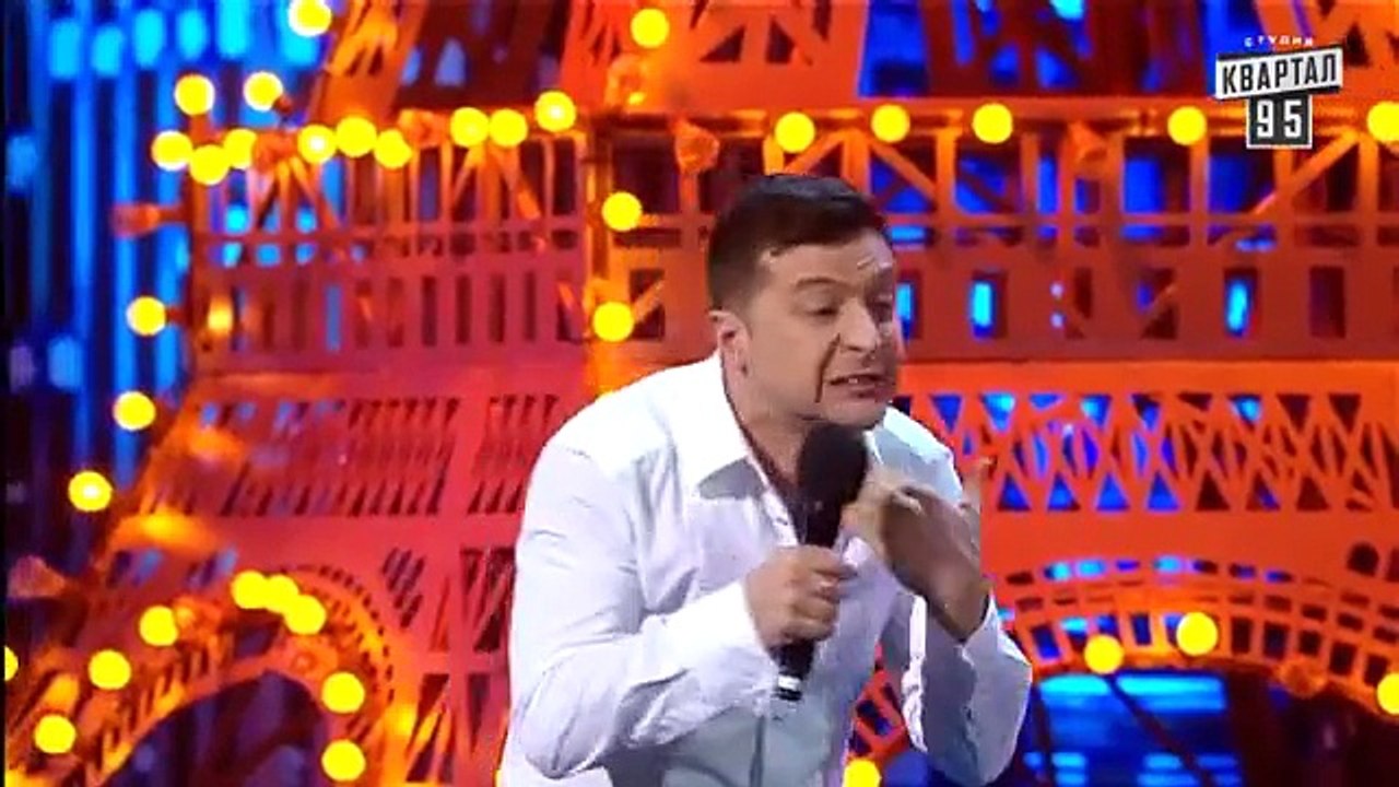 Новогоднее обращение президента Украины - Коломойский в карты проиграл - Вечерний Квартал 31.12.2015