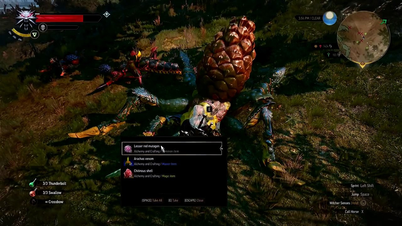 Lesser Red Mutagen Farming Guide The Witcher 3: Wild Hunt - video  Dailymotion