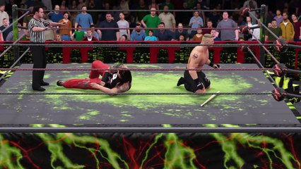 WWE 2K16 brock lesnar v bray wyatt