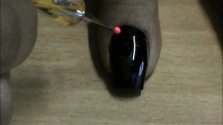 Very Easy Nail Art Design Tutorial nail polish For Beginners To Do At Home on long nails