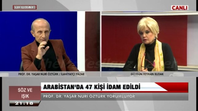 Söz ve Işık-3 Ocak 2016-Yaşar Nuri Öztürk&Gülgün Feyman-Full Tek Parça-[16:9 Geniş Ekran]